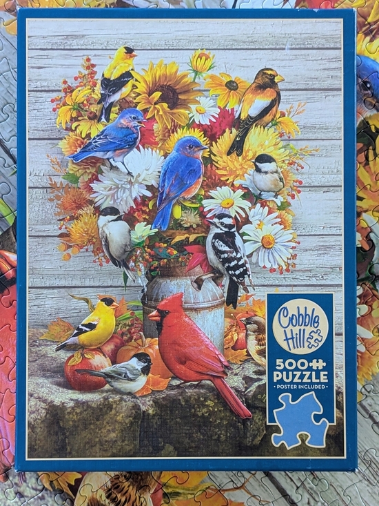 Cobble Hill Other - Cobble Hill Autumn Songbirds 500-Piece Puzzle -